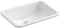 Kohler K-2214 Ladena 20-7/8" X 14-3/8" X 8-1/8" Undermount Bathroom Sink with Overflow White Sinks Bathroom Sinks Sinks Only