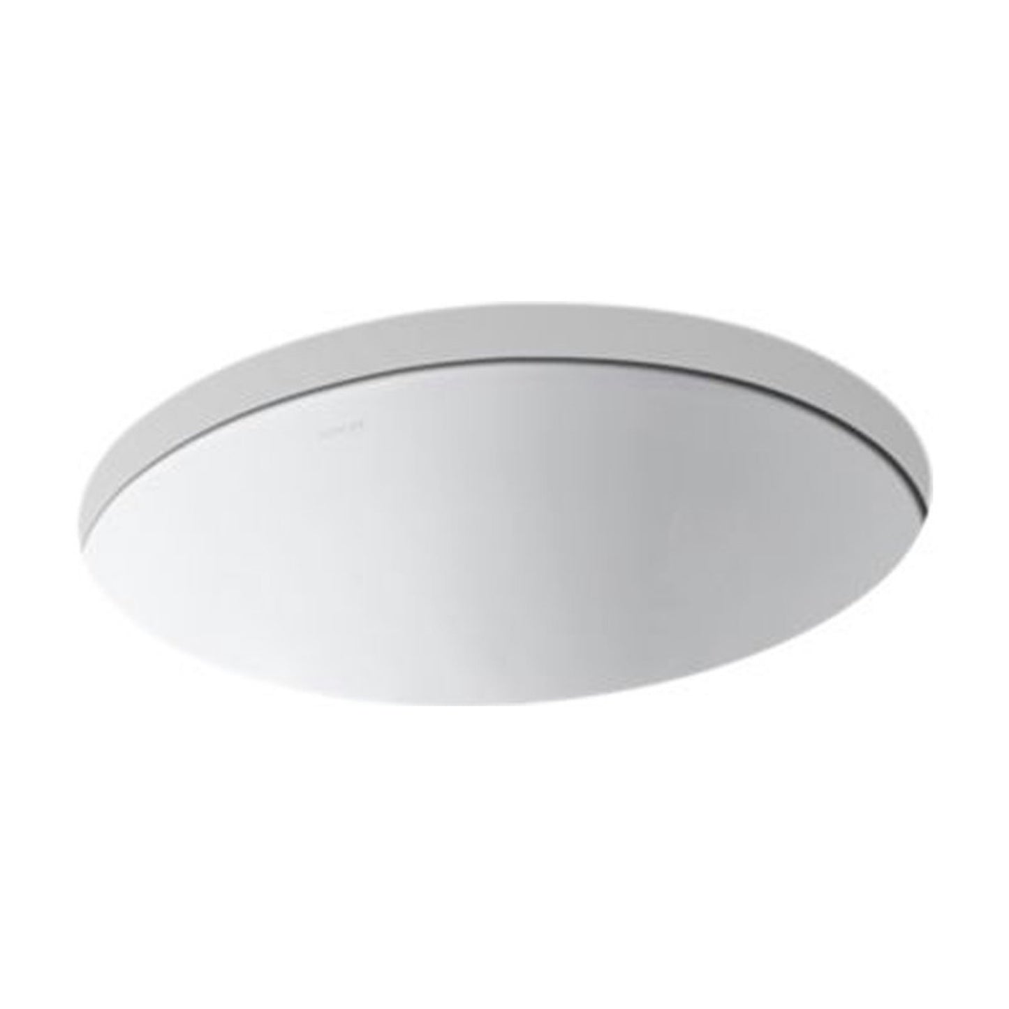 KOHLER K-2205 Caxton 19-1/4" Oval Undermount Bathroom Sink, No Overflow