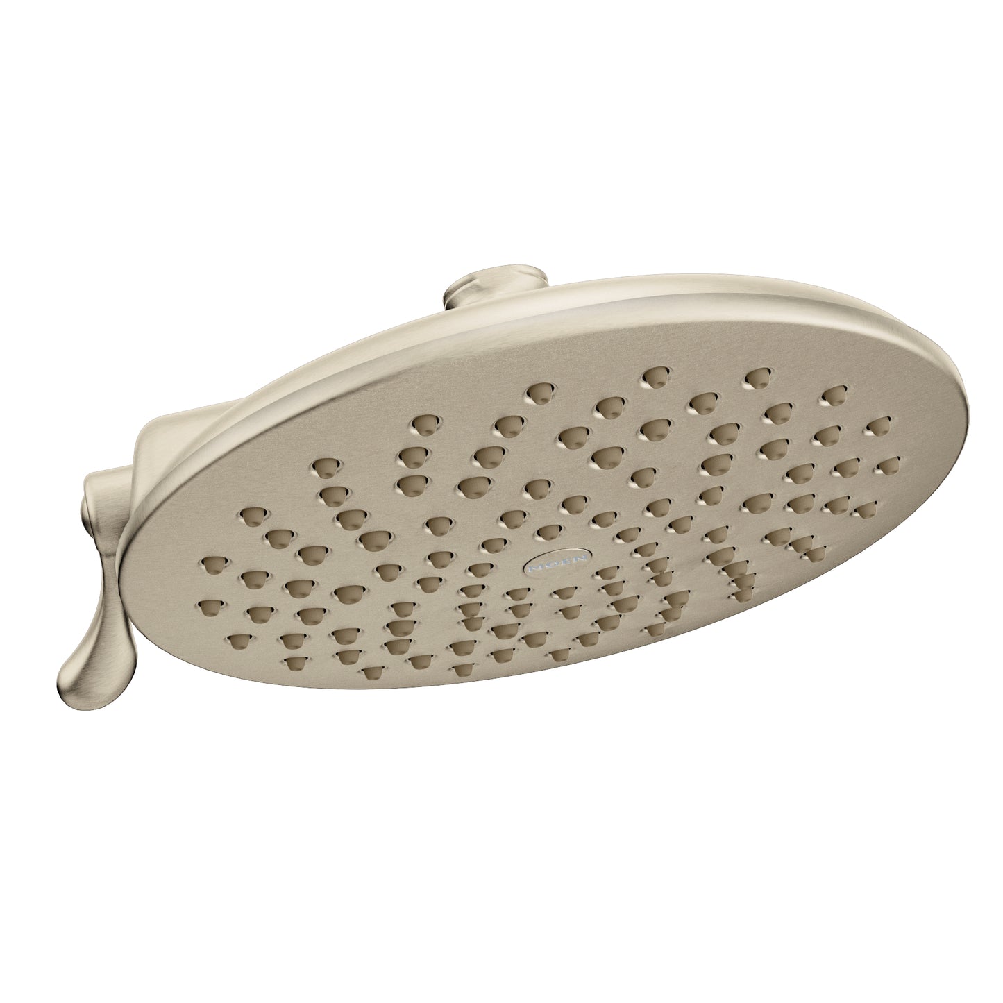 Moen Velocity Brushed Nickel Two-Function 8" Diameter Spray Head Rainshower