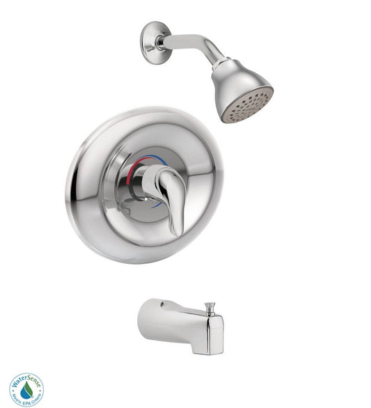Moen L2369EP Chateau Posi-Temp Tub/Shower with Lever Handle