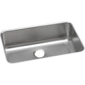 Elkay ELUH2416 Lustertone Classic Single Bowl Undermount Stainless Steel Sink