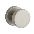 Baldwin PV.CON.CRR Modern Privacy Door Knob Set with Modern Round Rose from The, Satin Nickel