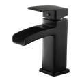 Pfister LG42-DF0 Kenzo 1.2 GPM Single Hole Bathroom Faucet with Metal Pop-up Assembly Black