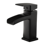 Pfister LG42-DF0 Kenzo 1.2 GPM Single Hole Bathroom Faucet with Metal Pop-up Assembly Black