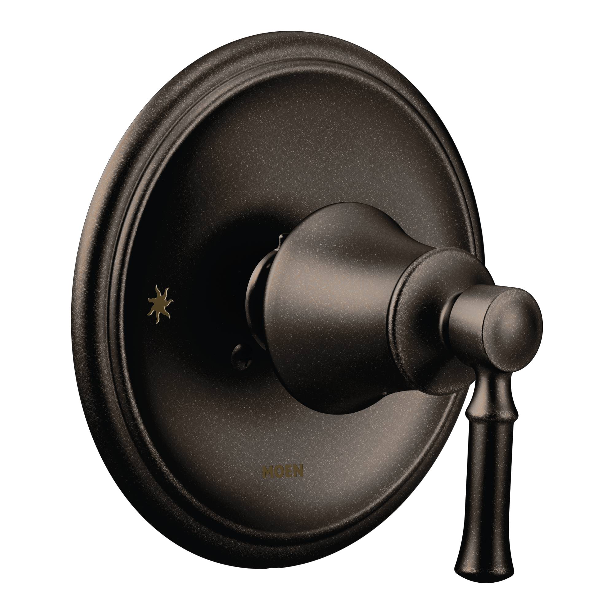 Moen Dartmoor Oil Rubbed Bronze 1-Handle Posi-Temp Pressure Balancing Valve Trim Kit Valve Required T2181ORB - *Plumbing