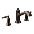 Moen T683ORB Dartmoor Two-Handle high arc Roman tub Faucet Oil Rubbed Bronze - *Plumbing