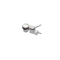Signature Hardware 948044 ABS Cable Drain and Overflow for 17’’ - 22’’ Deep Alcove Tubs Brushed Nickel - *Plumbing