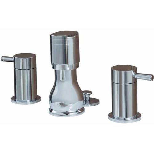 American Standard Double Handle Deck Mounted Bidet Fitting Faucet with Speed Connect