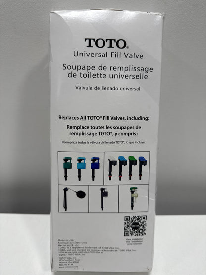 TOTO Adjustable Replacement Fill Valve Assembly for Toilet Tanks - TSU99A. XR