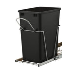 See Desc Rev-a-Shelf RV-12KD-C S Classic 10-1/2’’W Steel Frame 35 Qt / 8.75 Gallon Pull Out Slide Out Trash Can System