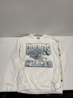 NFL Dallas Cowboys Men's Champion White Crewneck Fleece Sweatshirt