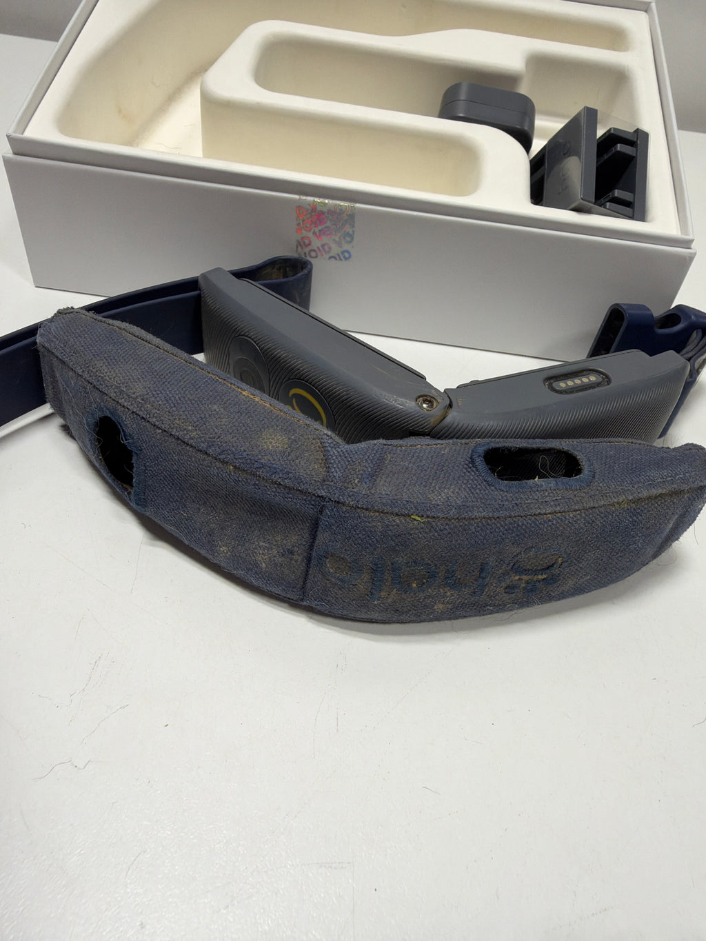 Used Halo Collar 4 Wireless Dog Fence System & GPS Dog Collar One Size Midnight