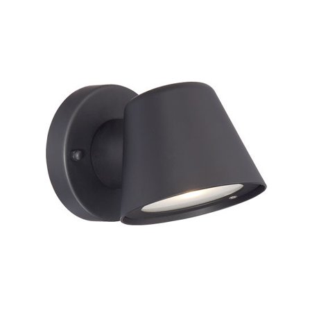 Acclaim Lighting  1-Light Matte Black Integrated LED Wall Lantern Sconce