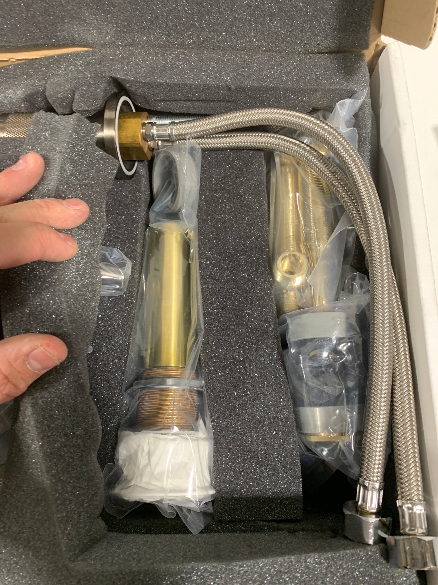 See Desc Newport Brass Clemens Widespread Lavatory Faucet Antique Nickel - 3250/15