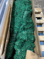 Premium 10FT Artificial Spruce Hinged Christmas Tree，Xmas Tree with 2150 Branches Tips and Foldable Stand for Holiday