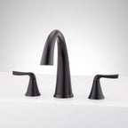 Signature Hardware 948683-LV Provincetown Deck Mounted Roman Tub Filler Faucet Matte Black - *Plumbing