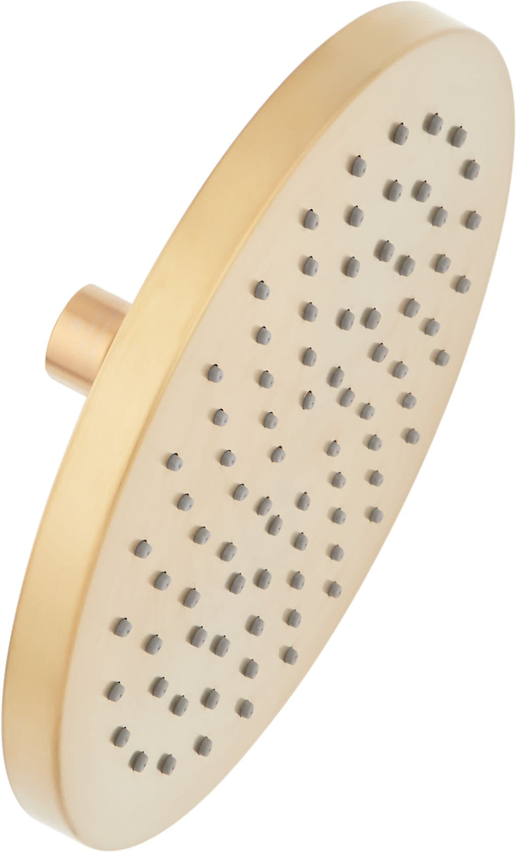 Signature Hardware 948948-8-1.8 1.75 GPM 8’’ Wide Modern Round Rain Shower Head Brushed Gold - *Plumbing