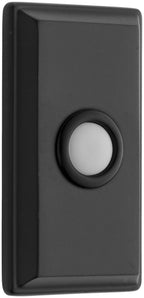 Baldwin 4860190 Baldwin 4860 3" x 1-1/2" Illuminated Rectangular Door Bell from The Estate Collection