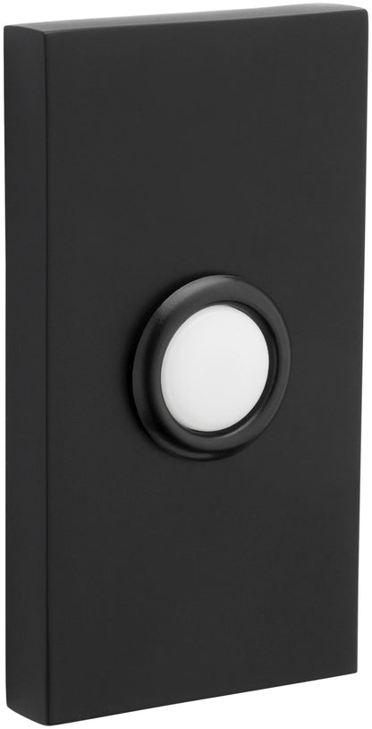 Baldwin 4863190 Baldwin 4863 3 X 1-1/2 Illuminated Rectangular Door Bell from the Estate Collection - *Tools Hardware &