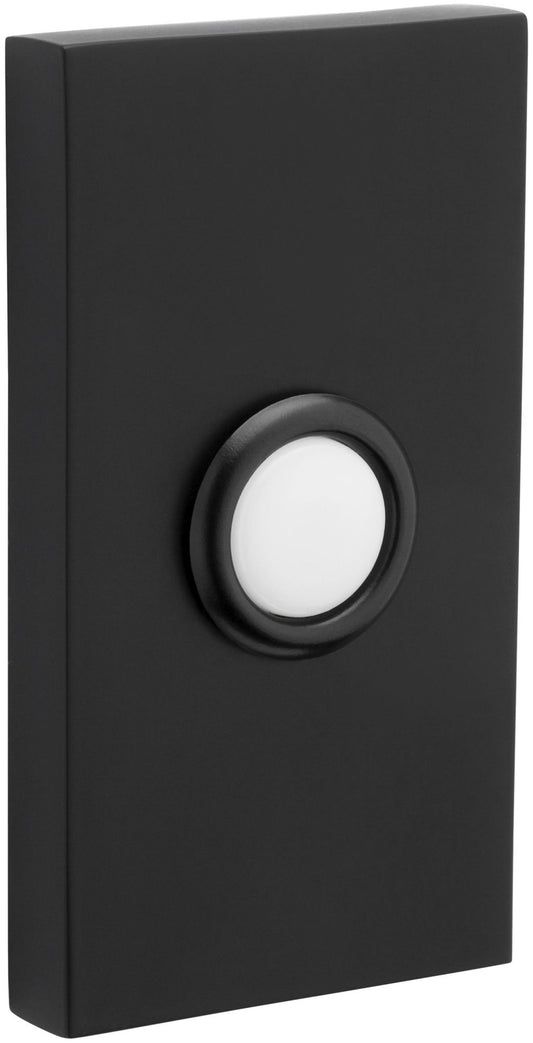 Baldwin 4863190 Baldwin 4863 3 X 1-1/2 Illuminated Rectangular Door Bell from the Estate Collection