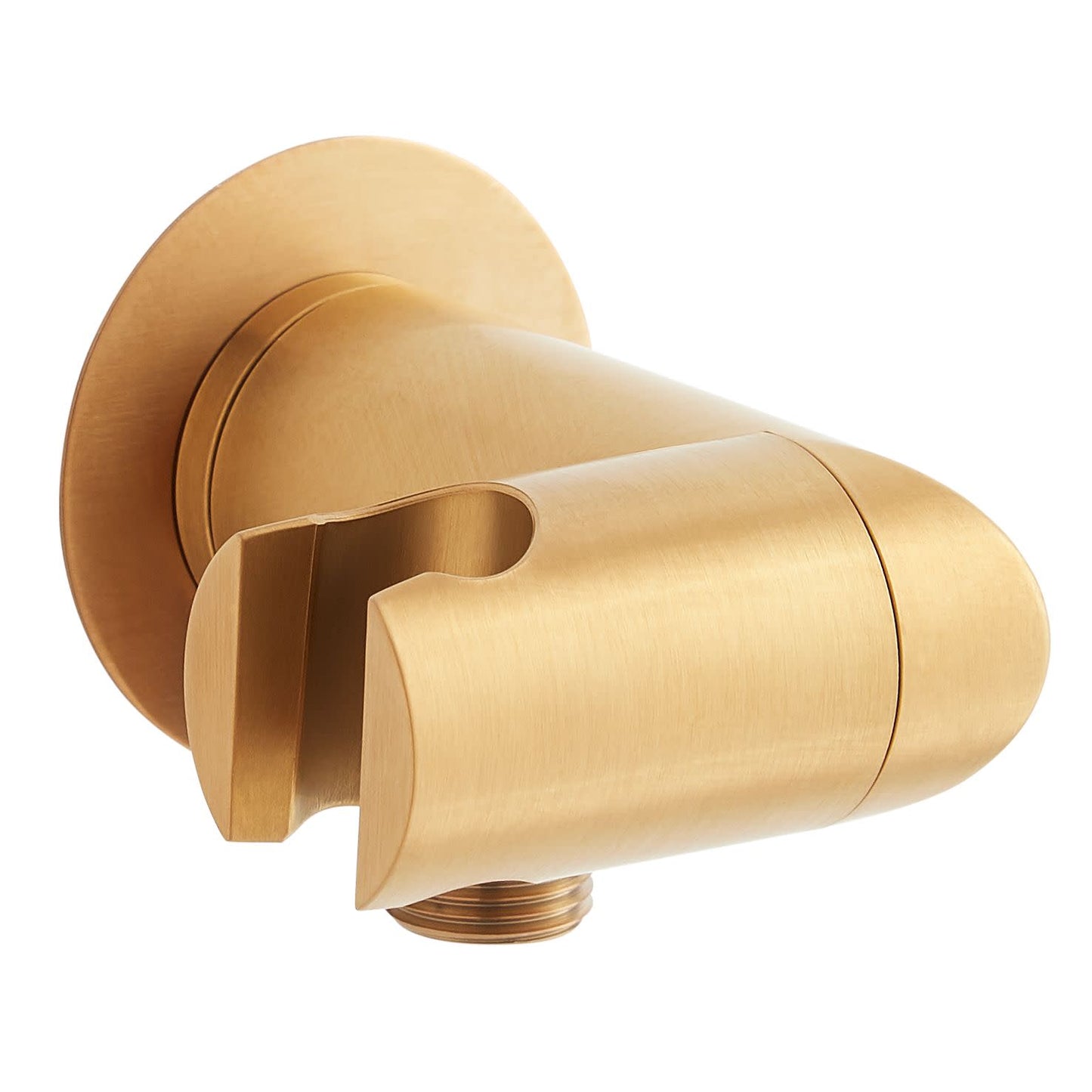 Signature Hardware 948936 FundamentALL Hand Shower Holder with Supply Elbow Brushed Gold