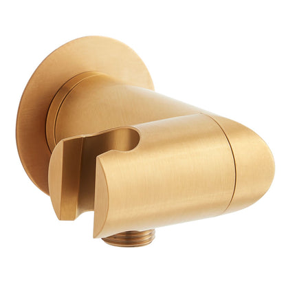 Signature Hardware 948936 FundamentALL Hand Shower Holder with Supply Elbow Brushed Gold