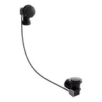 Signature Hardware 948044 ABS Cable Drain and Overflow for 17’’ - 22’’ Deep Alcove Tubs Matte Black - *Plumbing