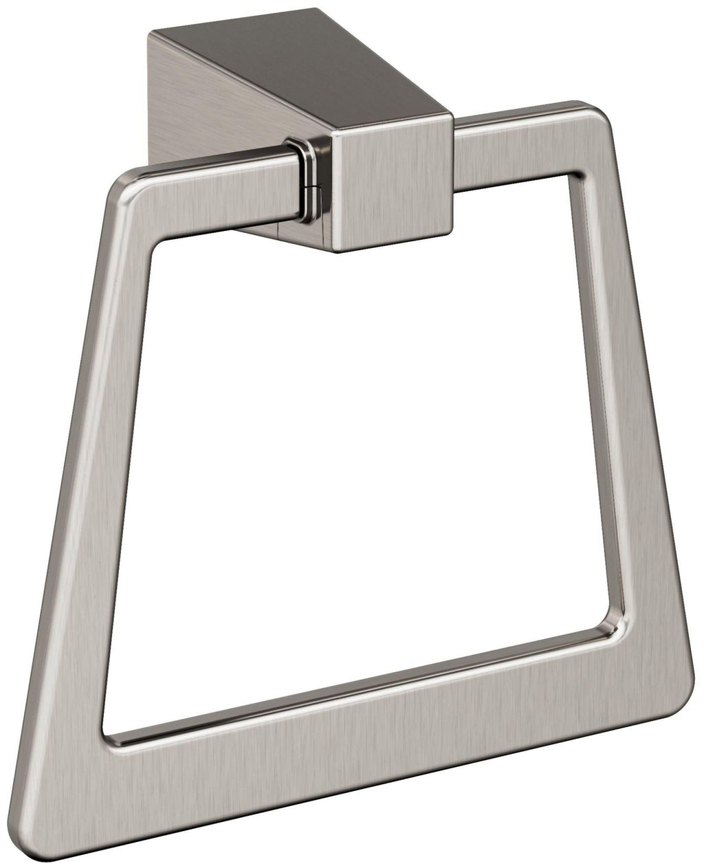 Amerock BH36002 Blackrock 6-13/16" Wall Mounted Towel Ring Brushed Nickel
