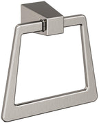 Amerock BH36002 Blackrock 6-13/16" Wall Mounted Towel Ring Brushed Nickel