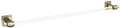 Amerock BH36064CBBZ | Clear/Golden Champagne Towel Bar | 24 in (610 mm) Towel Rack | Glacio | Bathroom Towel Holder | Bathroom Hardware | Bath Accessories