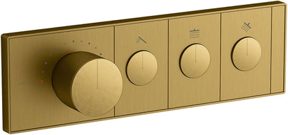 KOHLER Anthem Three-outlet Recessed Mechanical Thermostatic Valve Control 26347-9-2MB