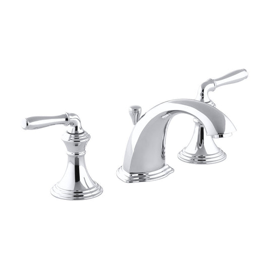 Devonshire 8 in. Widespread 2-Handle Low-Arc Bathroom Faucet in Polished Chrome