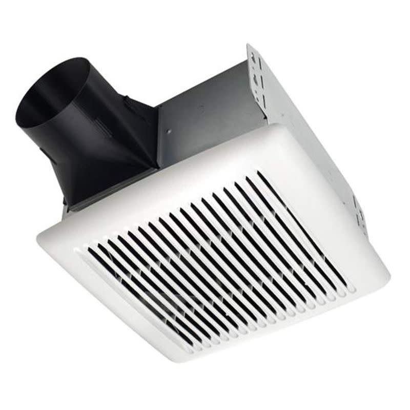 Broan InVent Series 80 CFM 1.5 Sone Ceiling Mounted HVI Certified Bath Fan - AE80B