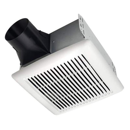 Broan InVent Series 80 CFM 1.5 Sone Ceiling Mounted HVI Certified Bath Fan - AE80B