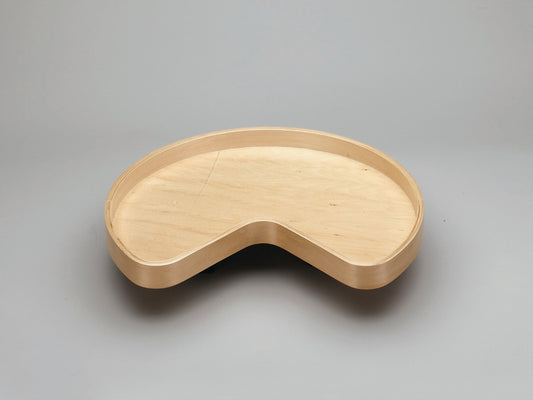 Rev-a-Shelf LD-4BW-401-24-1 Lazy Daisy Banded Wood Single Shelf 24"