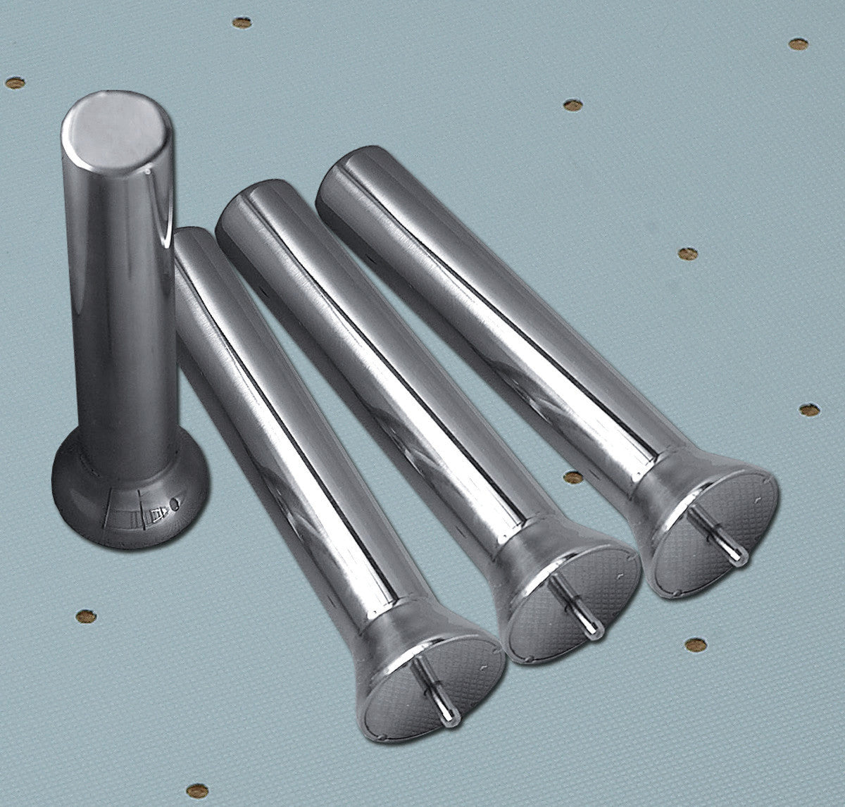 Rev-a-Shelf DPS-PEG-4 Wood Classics 6" Stainless Steel Pegs for Wood Peg Boards - Pack of 4 Stainless Steel Kitchen Organizers Accessories and Parts
