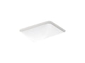 Kohler Caxton 20-1/2 in. Rectangle Undermount Bathroom Sink in White