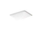 Kohler Caxton 20-1/2 in. Rectangle Undermount Bathroom Sink in White