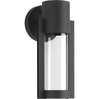 Progress Lighting Z-1030 12" High Integrated LED Outdoor Wall Sconce with Clear Glass Shade
