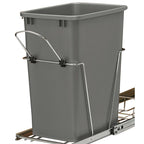 Rev-a-Shelf RV-12KD-17C Single 35 Qt Kitchen Cabinet Pullout Waste Bin