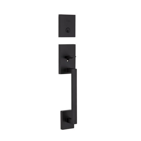 Kwikset 818SCELIP-514S San Clemente Handleset in Iron Black