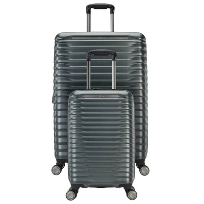 Used Samsonite Element XLT 2.0 Luggage Set 2 Piece Forest Green