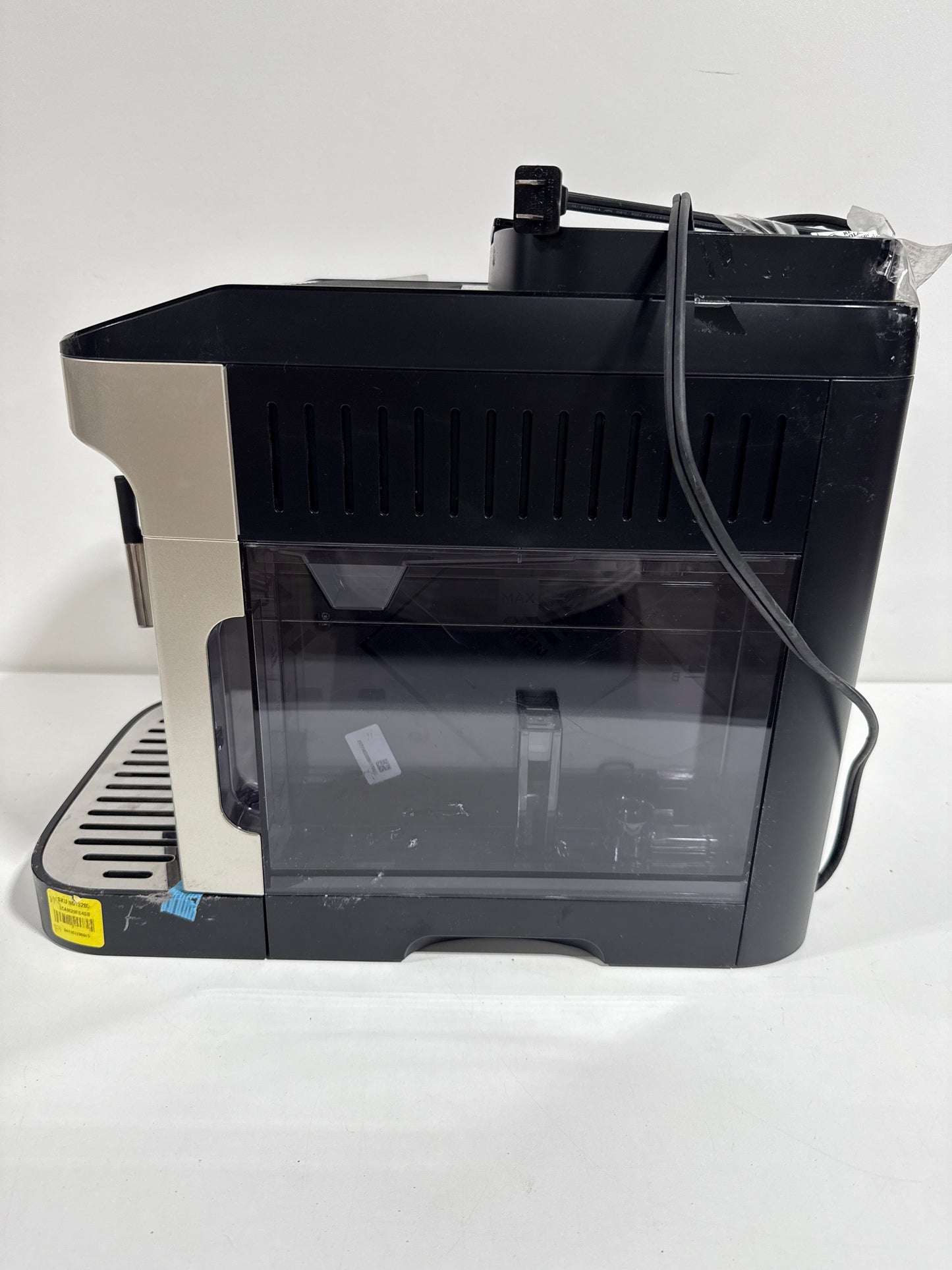 Scratch & Dent De'Longhi - Magnifica Evo Espresso Machine with Automatic Milk Frother for Hot and Iced Lattes, Coffee and More - Silver