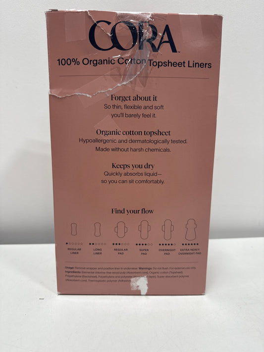 Cora 100% Organic Cotton Topsheet Liners 150 Count