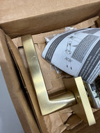 Scratch Emtek Satin Brass Passage 5110HLOUS4LH 5110HLOUS4LH