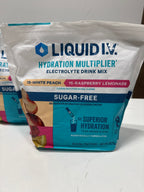160 x Liquid I.V. Hydration Multiplier, 30 Individual Serving Stick Packs in Resealable Pouch, Sugar Free
