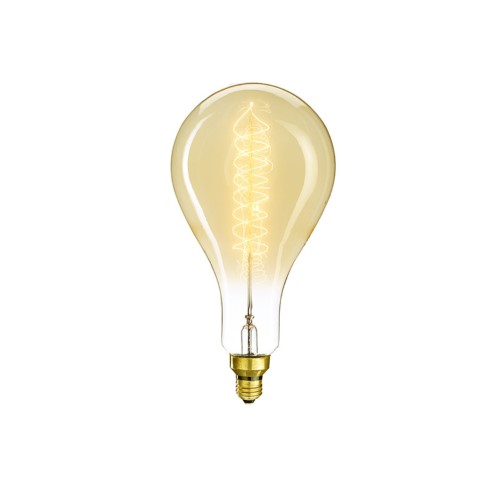 Bulbrite 60 Watt Dimmable Grand Nostalgic Medium (E26) Incandescent Bulb Spiral Pear