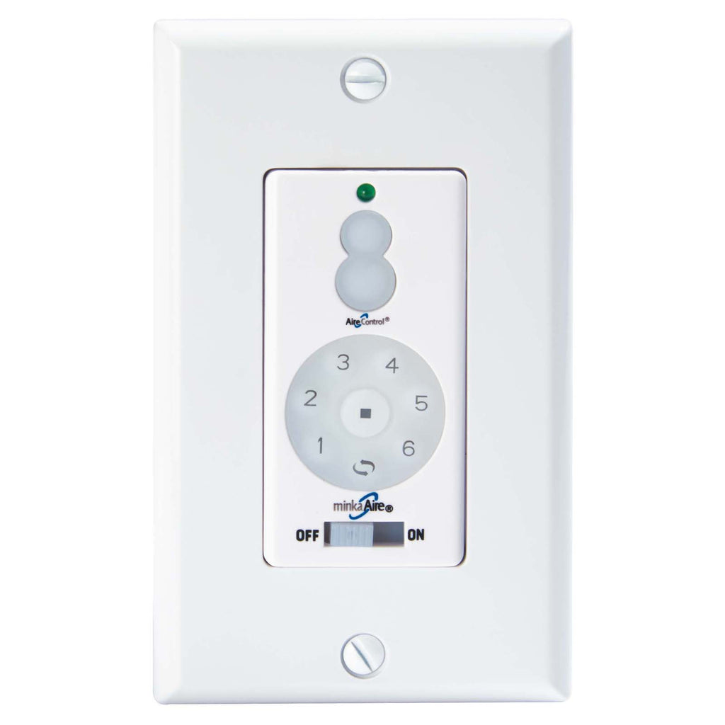 Minka-Aire DC Fan Wall Remote Control Full Function in White