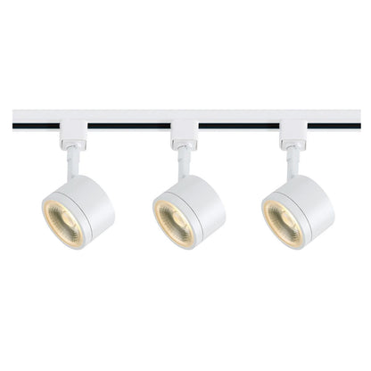 Nuvo TK403 Round White 3 Light LED Track Kit - 36 Watts - Soft White - *Lighting & Electrical