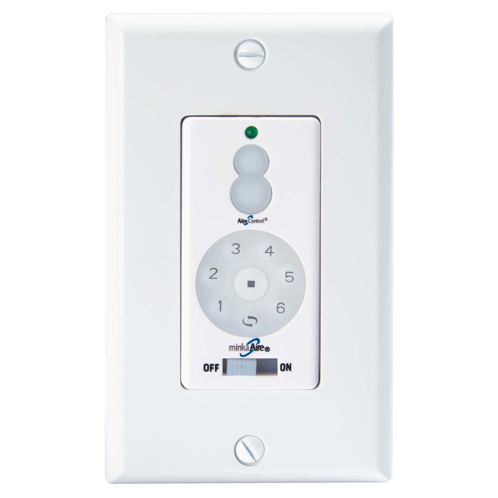 Minkaaire Wc600 Minka Aire Wc600 Wall Mount Fan Control - White